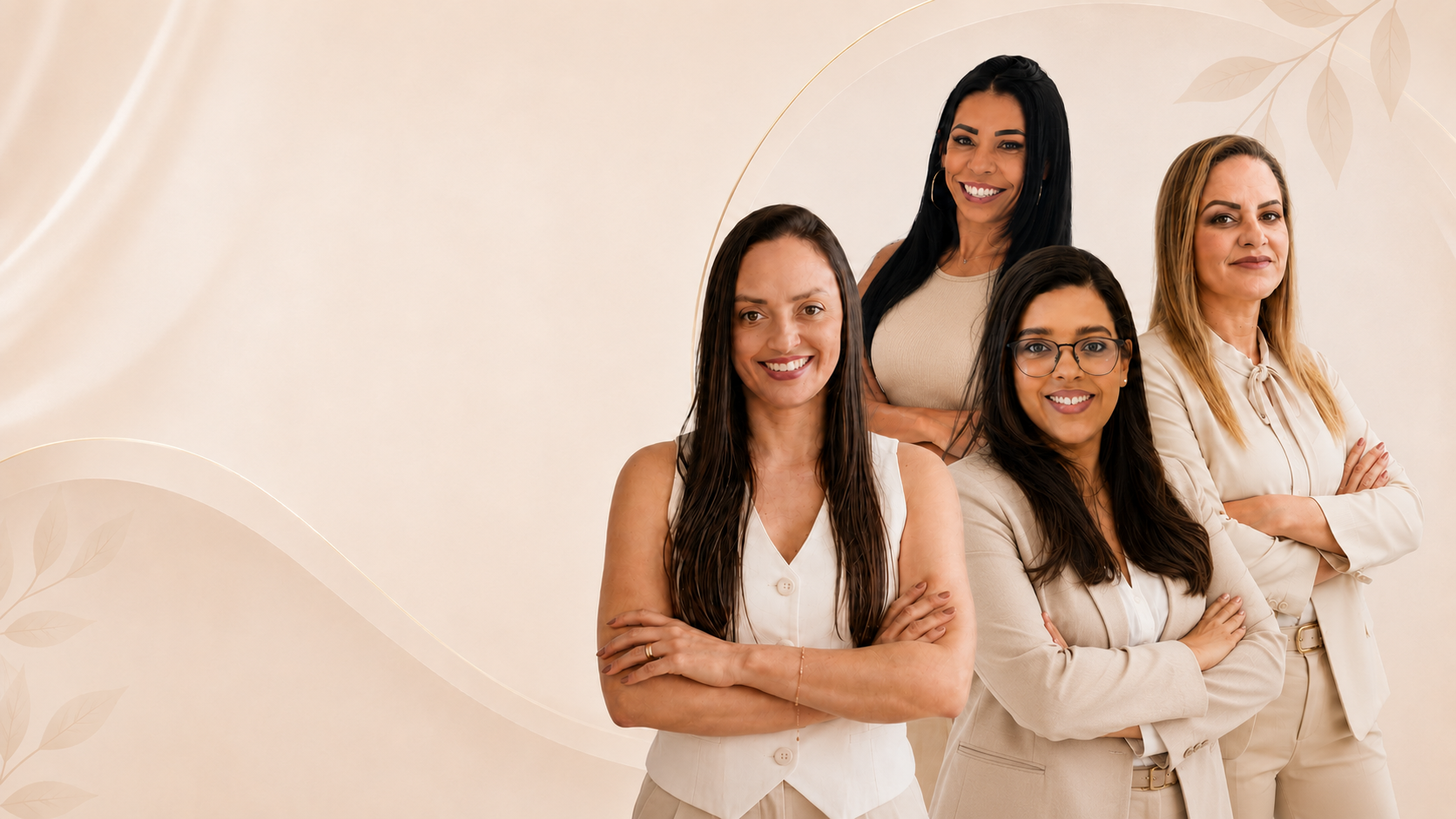 Equipe do Projeto Alada, Dra. Fabíola Prates, Nutri Silvia Martins, Luana Hernandes e Evelyn Nascimento